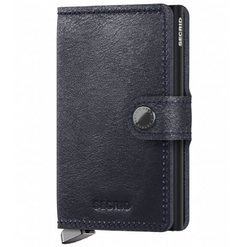 Secrid Premium Miniwallet Compact RFID Wallet - Basco Navy