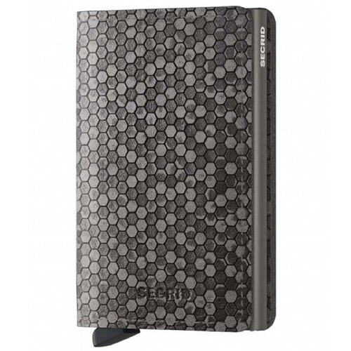 Secrid Slimwallet Compact Wallet - Hexagon Grey