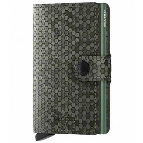 Secrid Miniwallet Compact Wallet - Hexagon Green