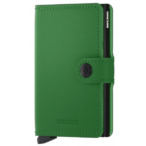 Secrid Miniwallet Compact Wallet - Matt Bright Green