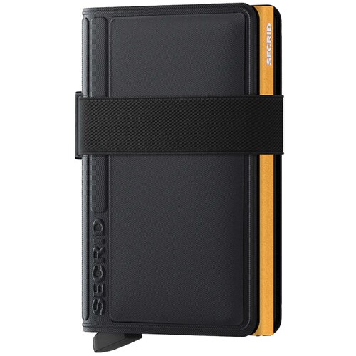 Secrid Bandwallet TPU - Compact Wallet - Black / Ochre