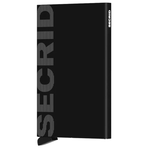Secrid Cardprotector RFID Compact Card Wallet - Laser Logo Series Black