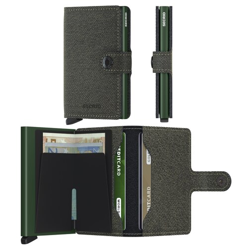 Secrid Miniwallet Compact Wallet - Twist Green