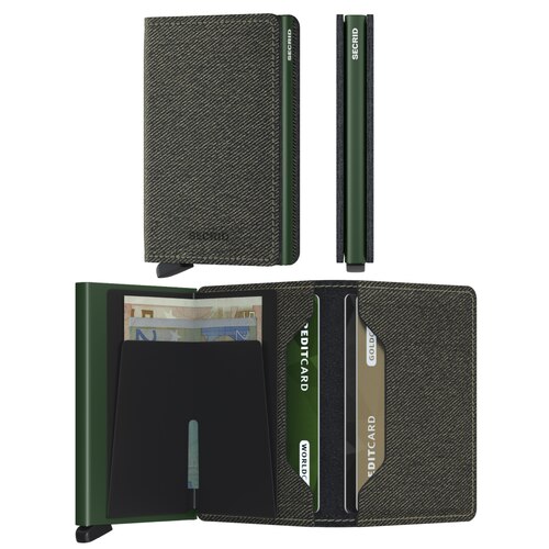 Secrid Slimwallet Compact Wallet - Twist Green