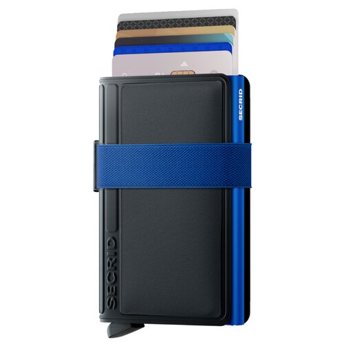 Secrid Bandwallet TPU - Compact Wallet - Black / Cobalt