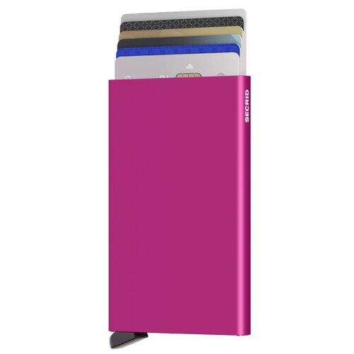 Secrid Cardprotector - Compact RFID Card Wallet - Fuchsia