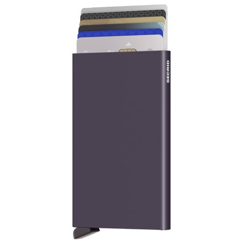 Secrid Card Cardprotector - Compact RFID Card Wallet - Dark Purple