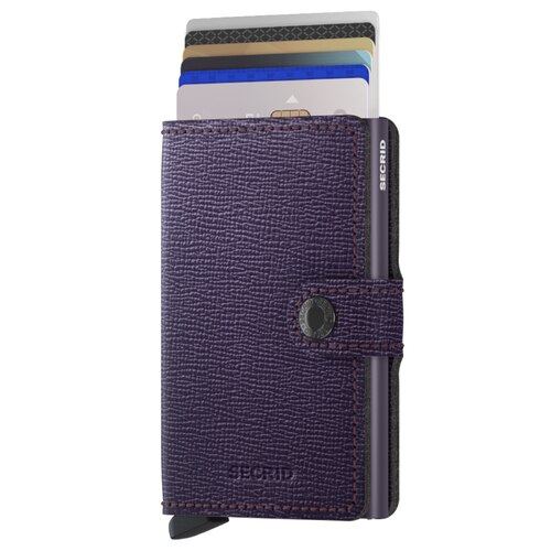 Secrid Miniwallet Crisple - Compact Wallet - Purple