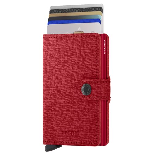 Secrid Miniwallet Crisple - Compact Wallet - Lipstick