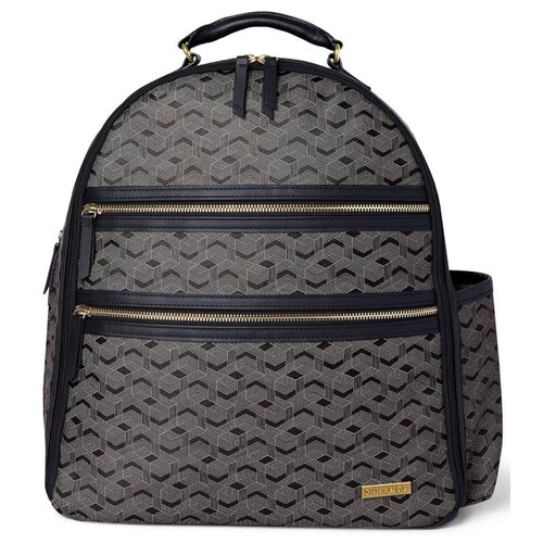 Skip Hop Deco Saffiano Nappy Backpack - Interweaved Lines