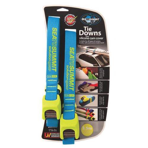 Sea to Summit Tie Down with Silicon Cam Cover - 3.5m (2 per Pack)
