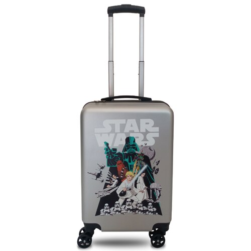 Star Wars 50 cm 4 Wheel Carry-On Luggage - Silver