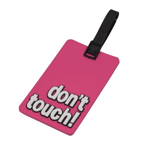 Tosca Attitude Luggage Tag - Don't Touch!
