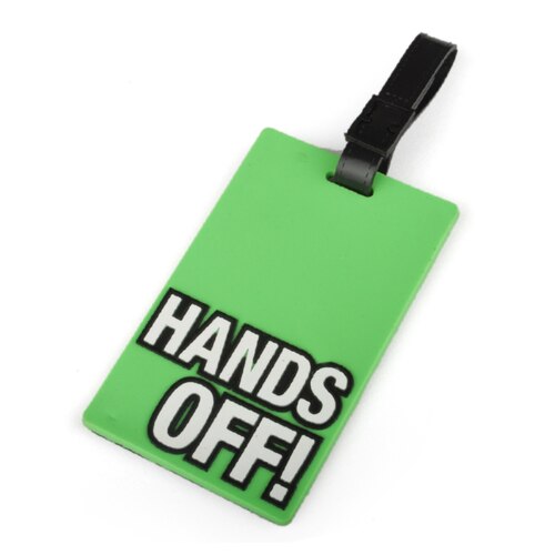 Tosca Attitude Suitcase Tag - Hands Off