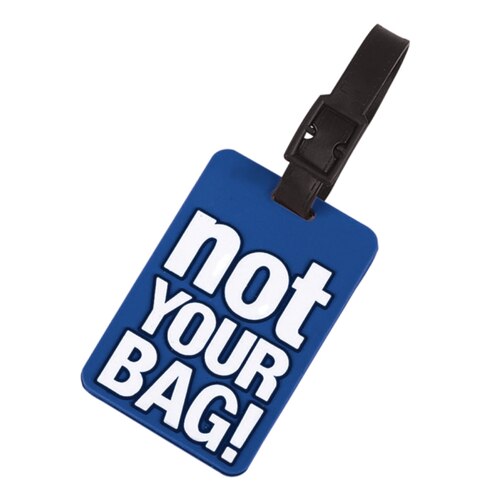 Tosca Attitude Luggage Tag - Not Your Bag