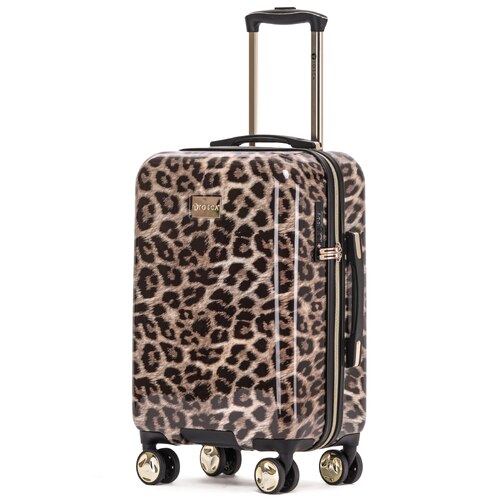 Tosca Leopard 50 cm 4 Wheel Carry On Suitcase