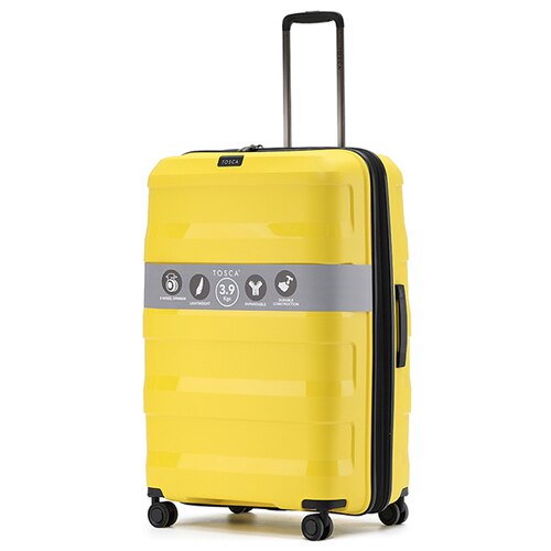 Tosca Comet 78cm Hardside Large Case - Yellow
