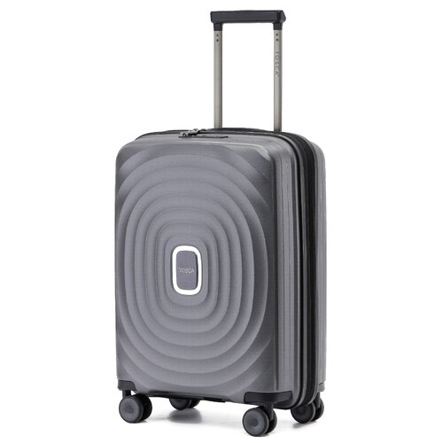 Tosca Eclipse 55 cm 4 Wheel Carry-On Case - Charcoal