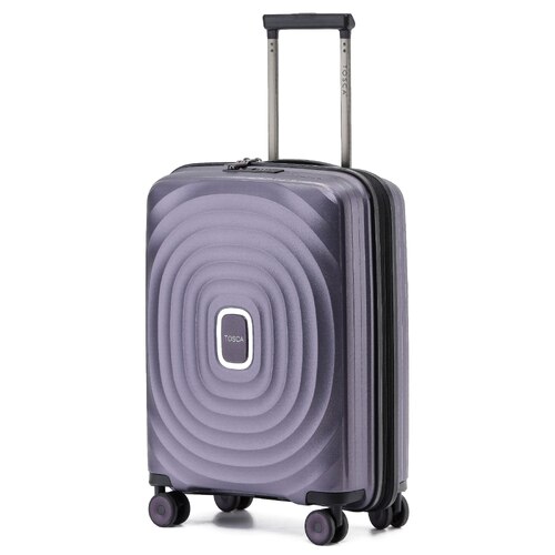 Tosca Eclipse 55 cm 4 Wheel Carry-On Case - Purple