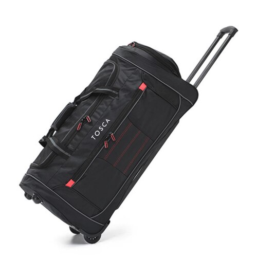 Tosca Medium 70 cm Wheeled Duffle Bag - Black / Red