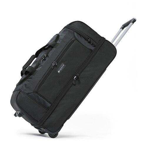 Tosca Trek 72 cm Deluxe Wheeled Duffle Bag - Black