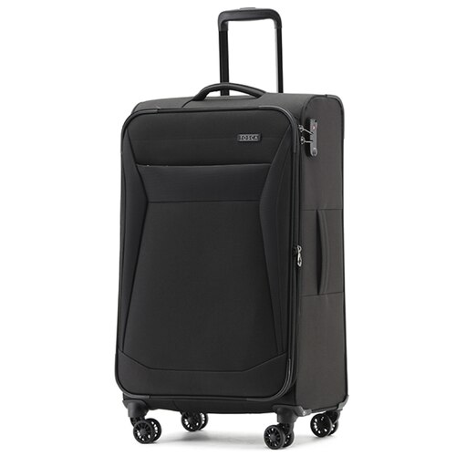 Tosca Aviator 2.0 - 72 cm 4-Wheel Expandable Luggage - Black