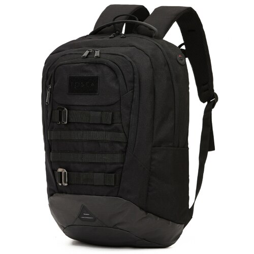 Tosca Combat Laptop Backpack 29L - Black