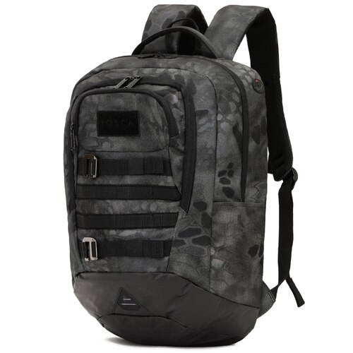 Tosca Combat Laptop Backpack 29L - Grey Camo