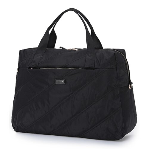 Tosca Harlow Tote Bag - Black Stitch