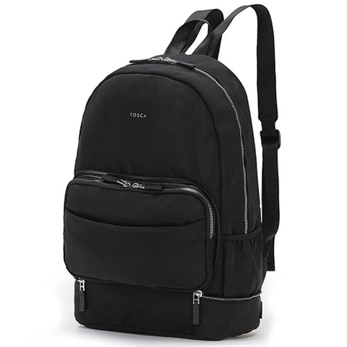 Tosca Harlow Zip Away Backpack / Shoulder Bag - Black