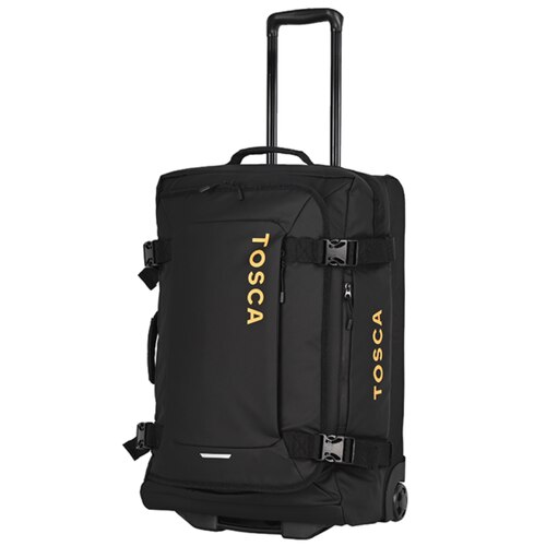 Tosca Delta 60 cm Upright Wheeled Duffle Bag - Black
