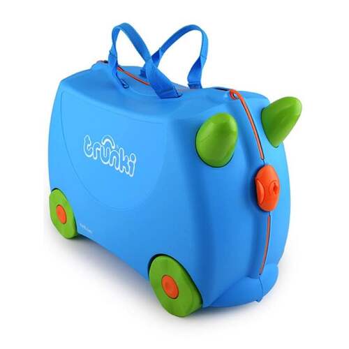 Trunki Terrance - Ride on Suitcase - Blue