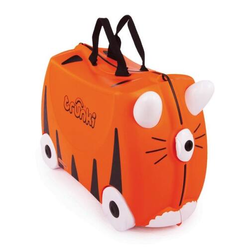Trunki Tipu Tiger - Ride on Suitcase - Orange