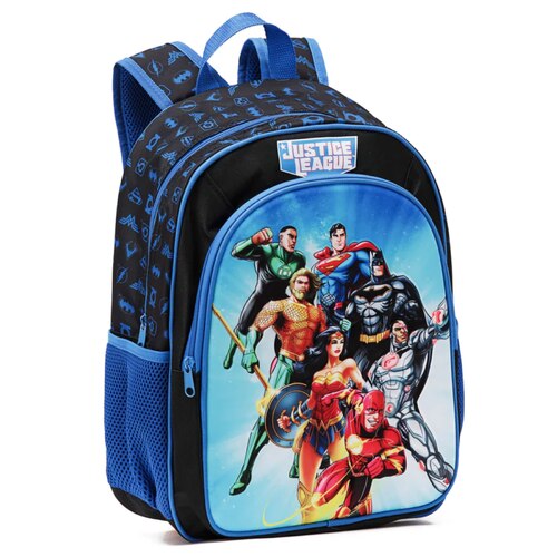 Warner Bros Justice League 15" 3D Backpack - Black