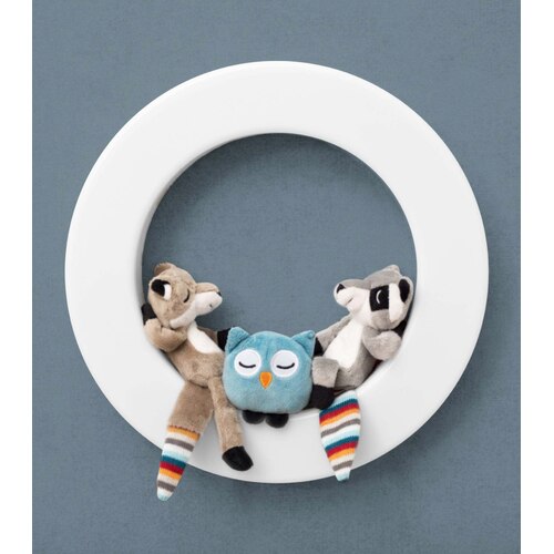 ZAZU Rechargeable Wall Light with Plush Soft Toys